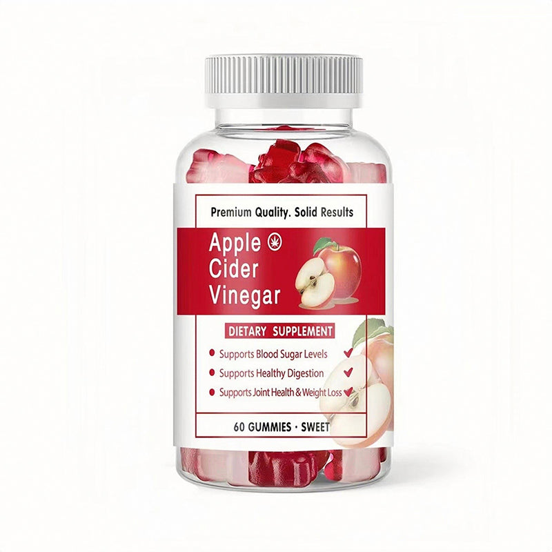 Apple Cider Vinegar Gummies OEM/ODM Private Label Supplement – 60 Gummies